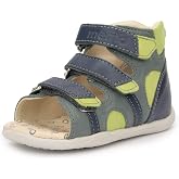 Memo Diego First Walking Orthopedic Ankle Support Natural Leather Sandal
