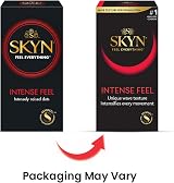SKYN Intense Feel Condoms Pack of 36 Non Latex 53mm Wide Regular Size view 8