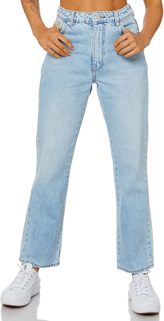 Rolla's Original Straight Jeans Sunbleach
