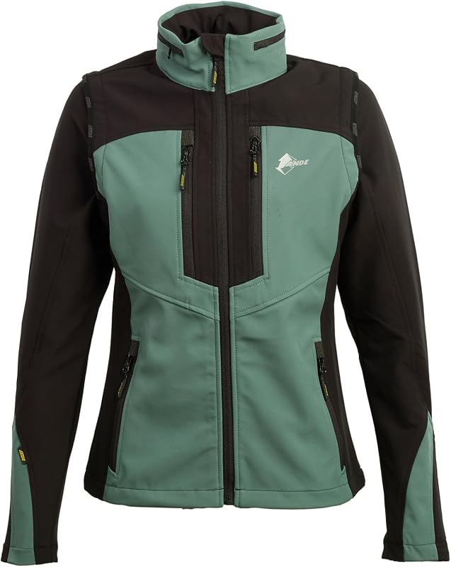 W21016-D410 VESTE FEMME VERT PIN/NOIR — photo 1 sur 2