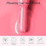 Phoenixy Gel Nail Kit 72 Effects 24 Colours UV Lamp Manicure Set Gift view 5