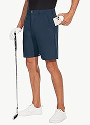 JWM Mens 7" Stretch Golf Shorts - Lightweight