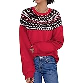TIYOMI Plus Size Sweater Tops for Women Pearls Lantern Sleeve Sweater XL-5XL