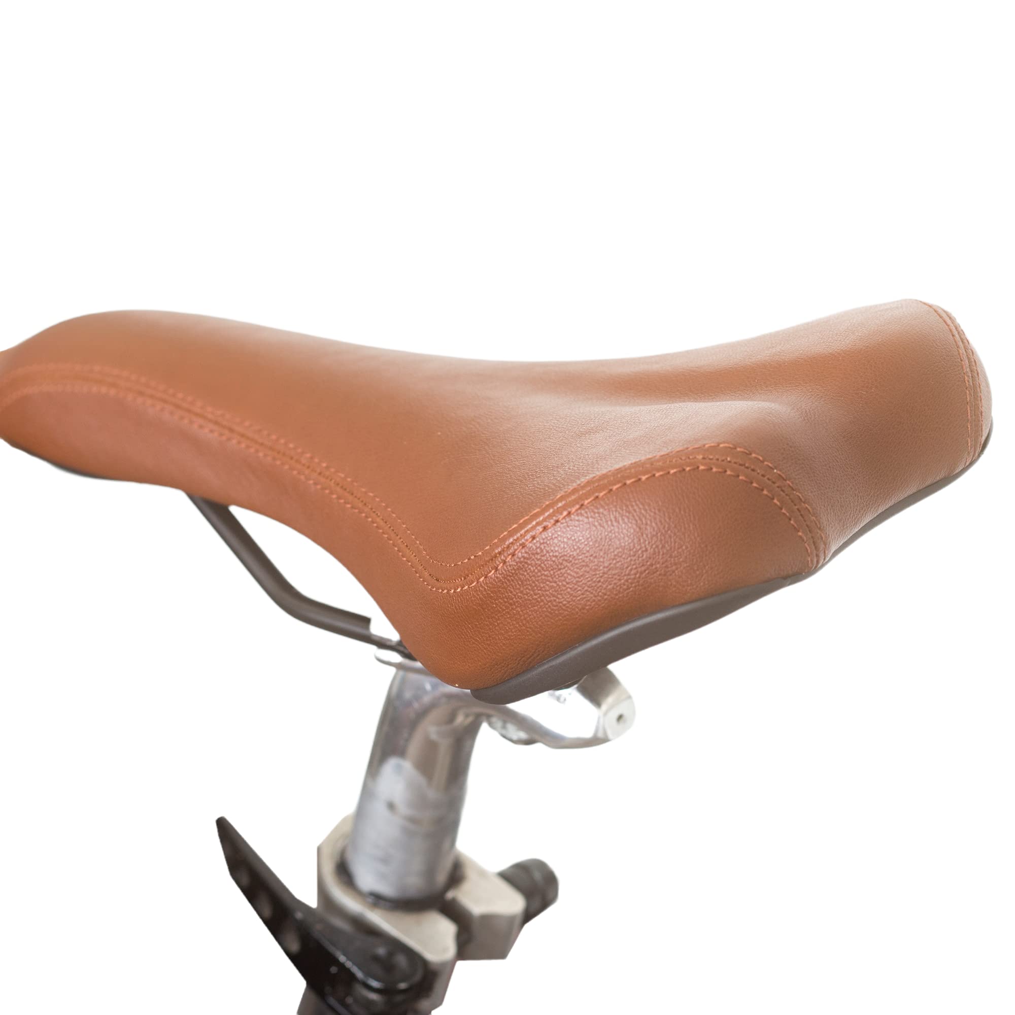Eco Leather Saddle for BROMPTON in Brown