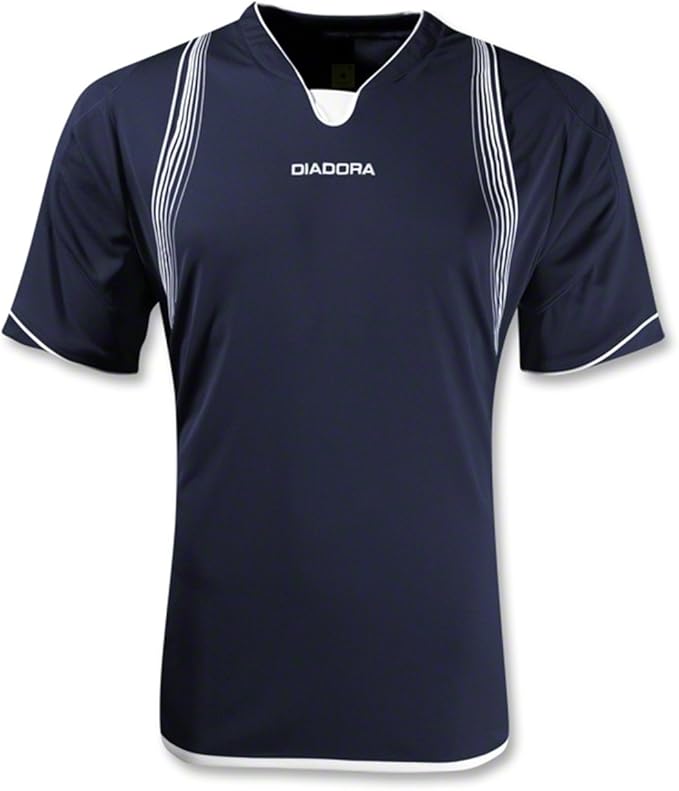 Diadora Soccer Napoli Jersey Shirt, Navy, Medium Sports