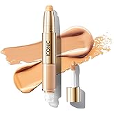 ICONIC LONDON Radiant Concealer & Brightening Duo | Creamy Liquid + Brightening Crayon Dual Ended Concealer, Cruelty Free, Vegan Makeup