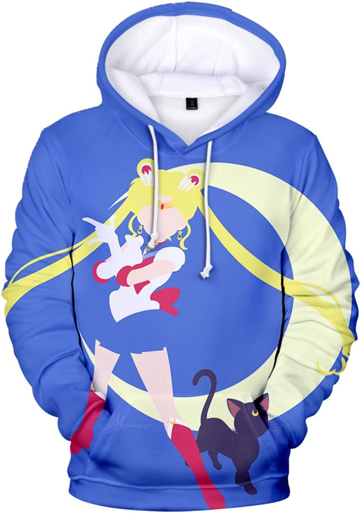 BAIMORE Cute Harajuku Style Young Pretty Girl Print Sweater Hoodie Top