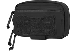 KRYDEX Tactical Mini Admin Pouch with Molle GP Pouch Modular Pouch Utility Fanny Pack for Vest and Chest Rig