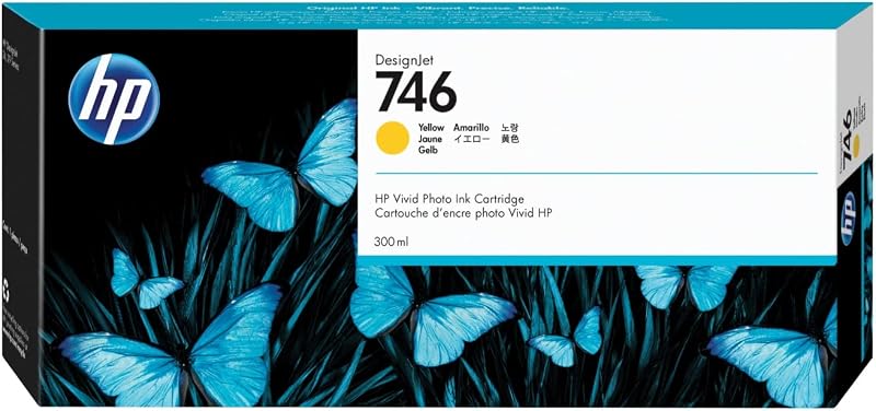 HP 746 300ml Yellow Original DesignJet Ink Cartridge P2V79A