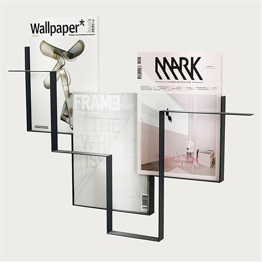 Xihaoer Zeitschriftenständer Set - 2-teilig, Dreieckiges Bücherregal Für Zuhause & Büro