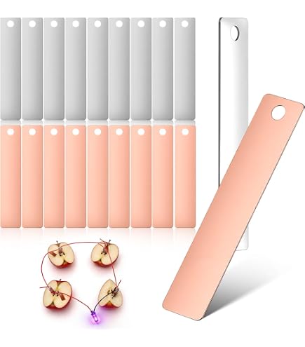 Stonylab Lot De 5 Plaques De Plomb 99,99% 1x10x15 Mm – Anode Électrode Avec Fil Cuivre Pour Expériences Labo