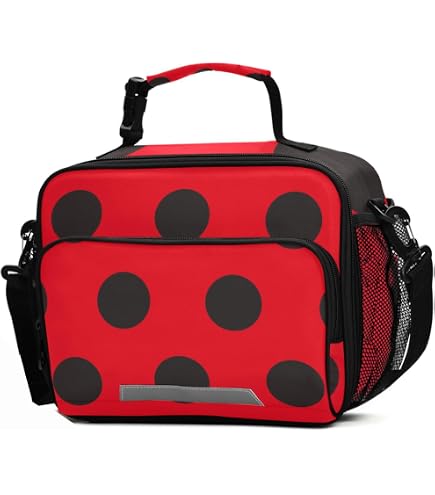 MIRACULOUS FUN HOUSE 006082 Ladybug - Contenitore per bambini H.6,5 x L.17 x P.13,5 cm, rosso, normale