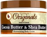 Ultimate Organics Cocoa Butter Shea Butter 235ml Jar Natural Moisturizer view 3