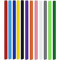 Silicone Rubber Bands 10 Pcs - 12 Inch Stretch Elastic Bands For Office, Cooking & Wrapping