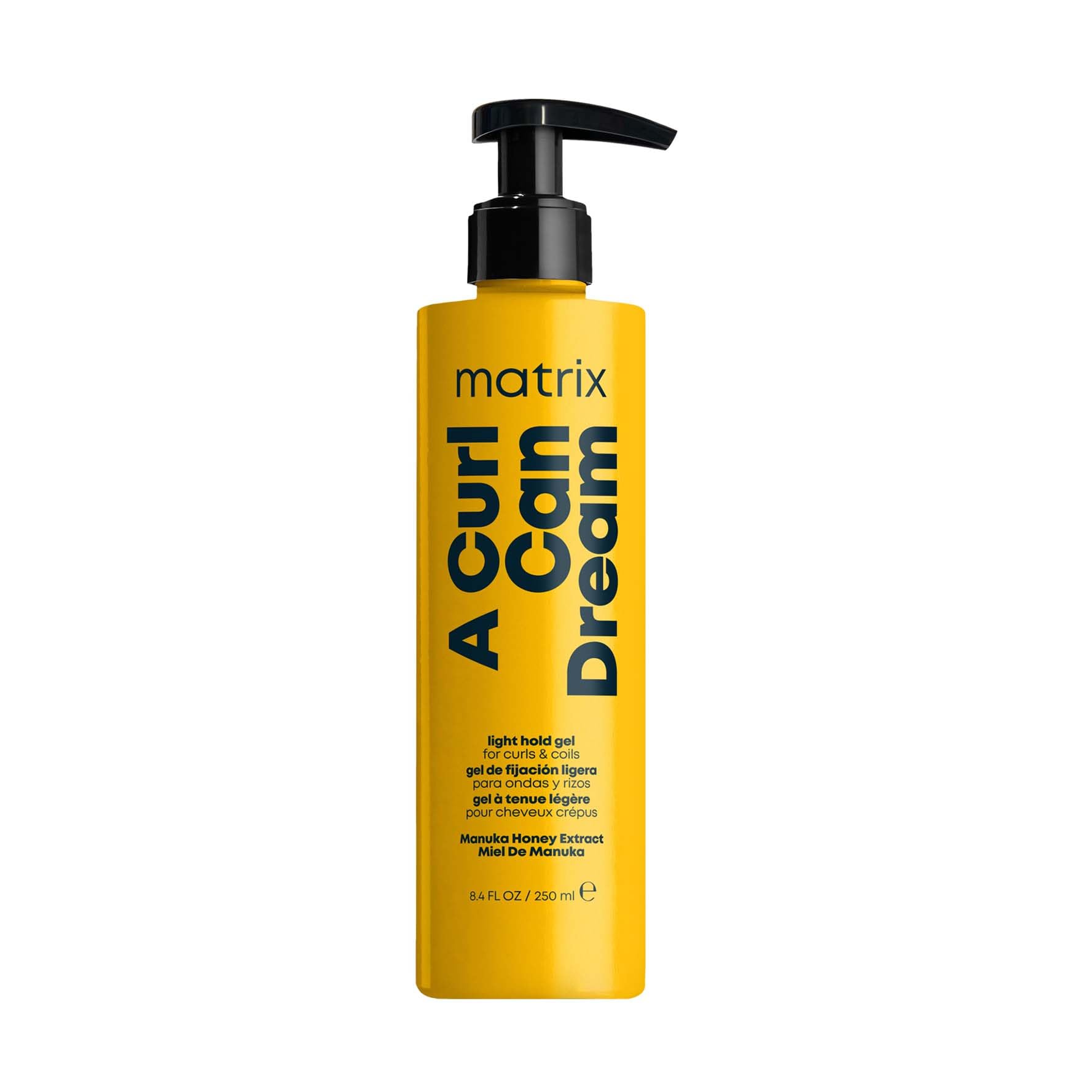MATRIX | Defining Hair Gel | With Manuka Honey Extract | For Curly & Coily Hair, Light Hold & Frizz Control | A Curl Can Dream | 250ml