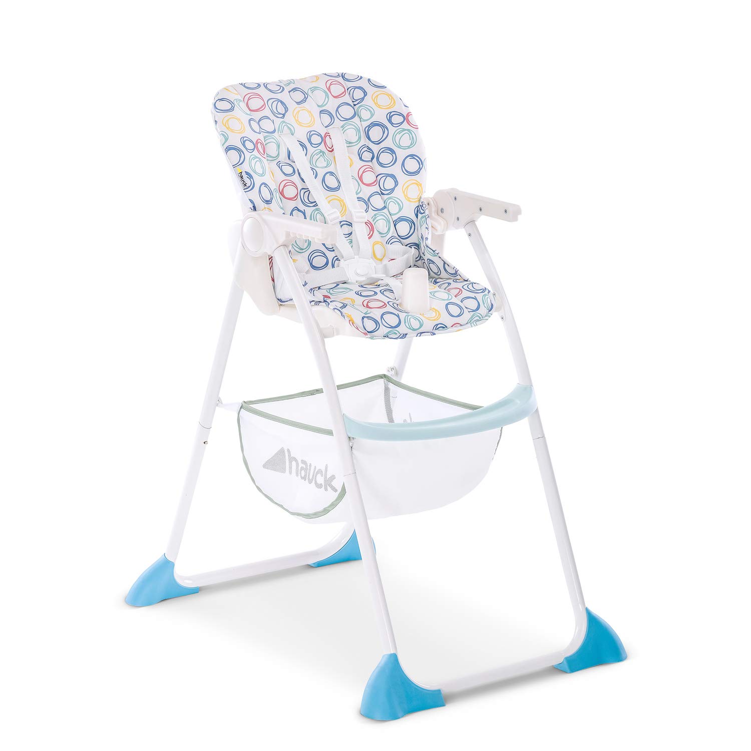 high chair with large tray