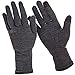 MERIWOOL Merino Wool Unisex Glove Liners for use with Touch Screens in Charcoal Grey – Large