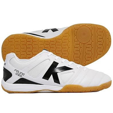 Kelme Feline OXO, Zapatilla de fútbol Sala, Blanco, Talla 11.5 US ...