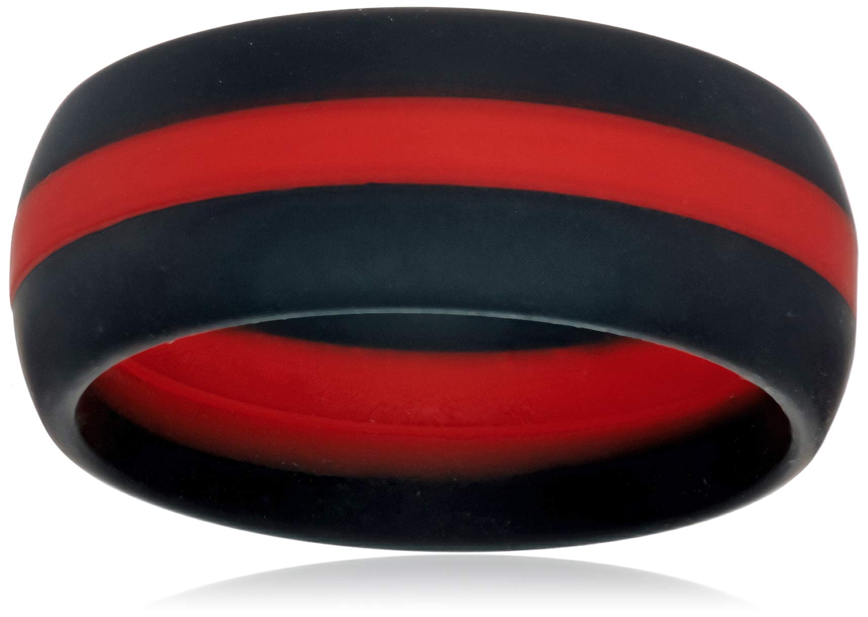 BJJ Rings Silicone Wedding Band for Men & Women - Ranked Rubber Wedding Bands for Brazillian Jiu Jitsu