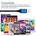 Android Charger 6FT, HUHUTA 4Pack Durable Nylon Braided USB 2.0 to Micro USB Cable High Charger Speed Cord Compatible Android, Samsung Galaxy S7 S6 edge, note 5 4, Motorola, Nexus, LG, PS4 and more