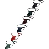 iKingsky Men's Big Pouch G-string Sexy Breathable Y-back Thong Underwear Low Rise Spandex Swimming Under Panties for Men