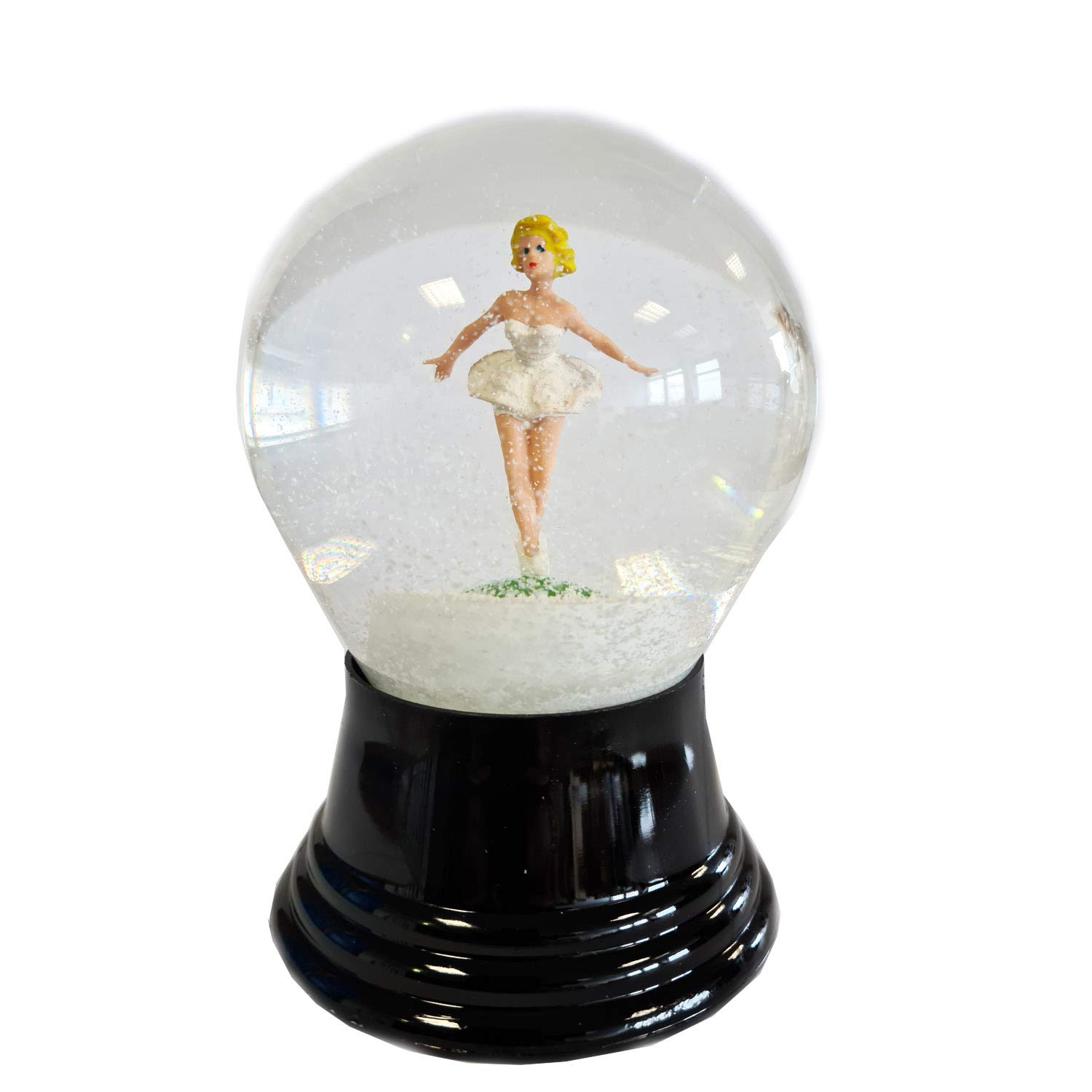 VIENNA SNOWGLOBE Glass Snow Globe - Almost Like Real Snow - Ballerina Design, 8 cm