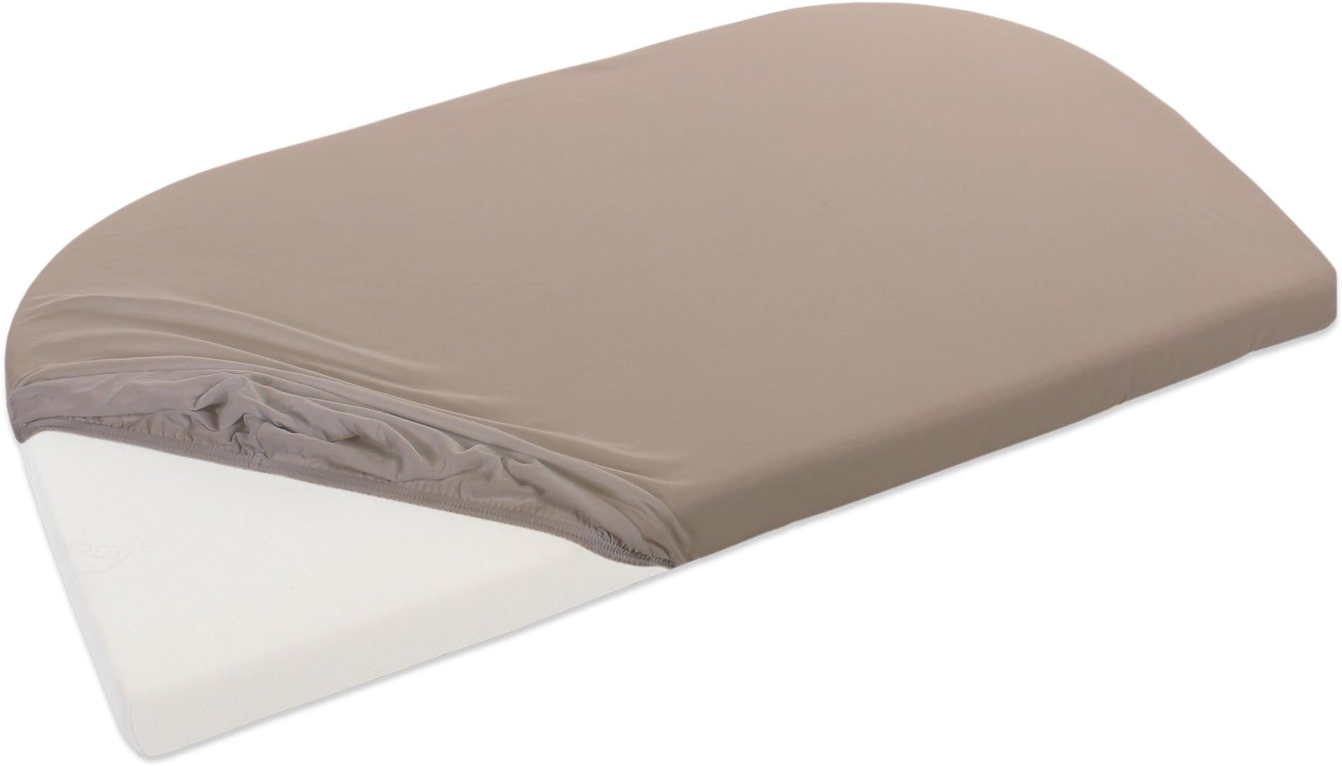 Babybay Jersey Cover for bedside sleeper Cot, Nougat