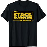 Stack Overflow with You DevOps Programmer Java Python Linux T-Shirt