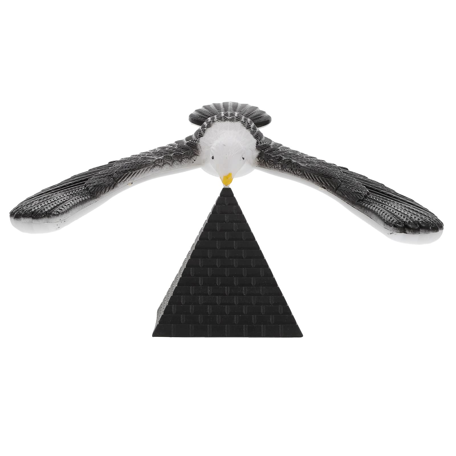 Photo 1 of 1 Set Balanced Eagle DIY Tabletop Decoration Eiffel Tower Model Kids Balance Toy Self Balancing Eagle Balance Birds Toy Kids Plastic Baby Stress Decorative Items