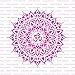 Om Mandala Stencil - Yoga & Room Decor, Cool Om Stencil Gift