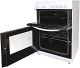 Statesman EDC60W Electric Cooker with 60cm Ceramic Hob 4 Zones 2 Ovens view 2