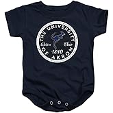 University of Akron The Official Plaid Badge Unisex Infant Snap Suit for Baby