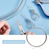 BENECREAT 20 Gauge 316 Stainless Steel Wire 10M Craft Jewelry Making Bendable view 4