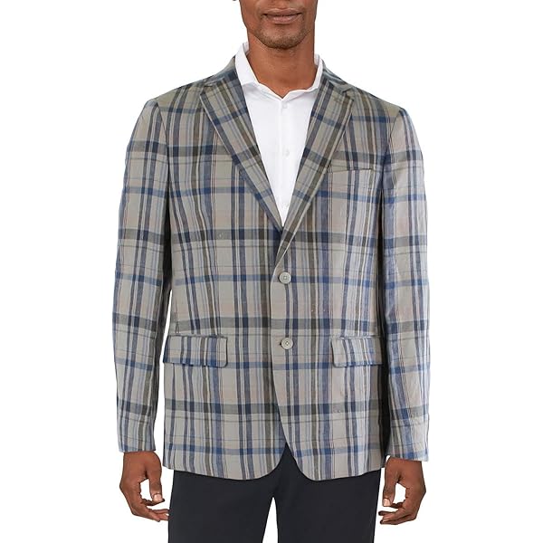 Lauren Ralph Lauren Mens Lexington Classic Fit Plaid Suit