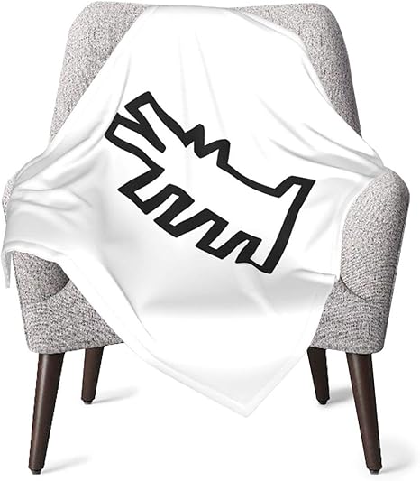 Amazon Co Jp キース ヘリング 犬 2 ベビー毛布 フランネル 厚手 ブランケット 静電気防止 子供 保育園 昼寝 ソファ 赤ちゃん抱っこ毛布 出産祝い おしゃれのプレゼント ホーム キッチン