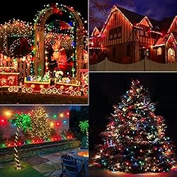 C7 Replacement Christmas Lights Bulbs, Multicolor