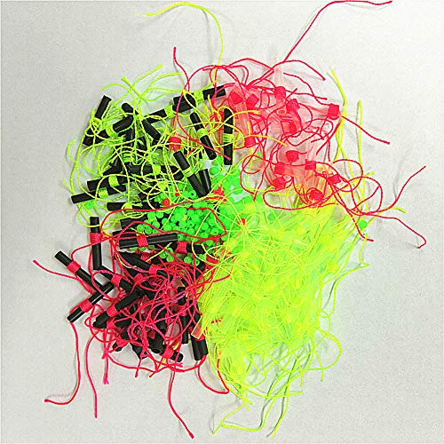 YOTO Bobber Stops, 80 Pack Bobber Stoppers for Fishing Line, Slip Bobber Stops for Fishing Floats Fishing Gear