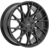 Motiv 430B Maestro 18x8 5x108/5x4.5" +40mm Gloss Black Wheel Rim 18" Inch