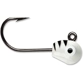 VMC Tungsten Mongo Jig, High-Density Ice Fishing Jig with Realistic Minnow Profile for Panfish, Crappie, Bluegill, Perch, and Trout