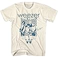 Weezer Rock Music Band & Logo Vintage Style Adult Short Sleeve T Shirt Graphic Tees