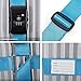 BlueCosto (Purple) TSA Approved Locking Luggage Strap Suitcase Travel Belts