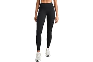 INGIA Womens High Waisted No Front Seam Lounge Yoga Legging 25" Workout Tummy Control Gym Yoga Pants