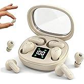 Xmenha Mini Invisible Small Earbuds Set Sleep Ear Buds Wireless Bluetooth for Small Ears Canals Side Sleepers Tiny Micro Low Profile Smallest Hidden Discreet Earbuds 2 Pack Headphones for Work