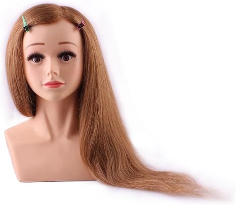 100 human hair mannequin head canada