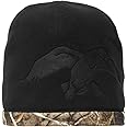 HOT SHOT Duck Commander x Men's Flight Day Realtree Max-5 Camo Beanie - Reversible, Fleece Lined Outdoor Waterfowl Hunting Beanie, One Size