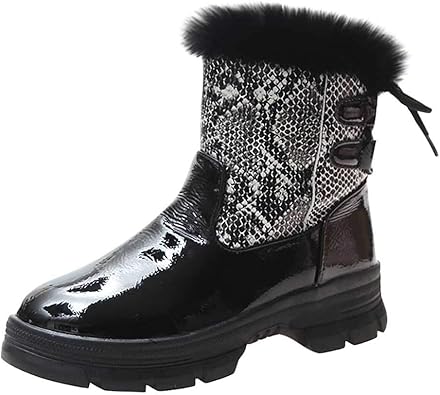 snake boots lace up