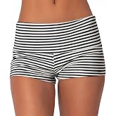 Women Fold Over Mini Shorts Y2K Lounge Pajama Bottoms Low Rise Booty Shorts