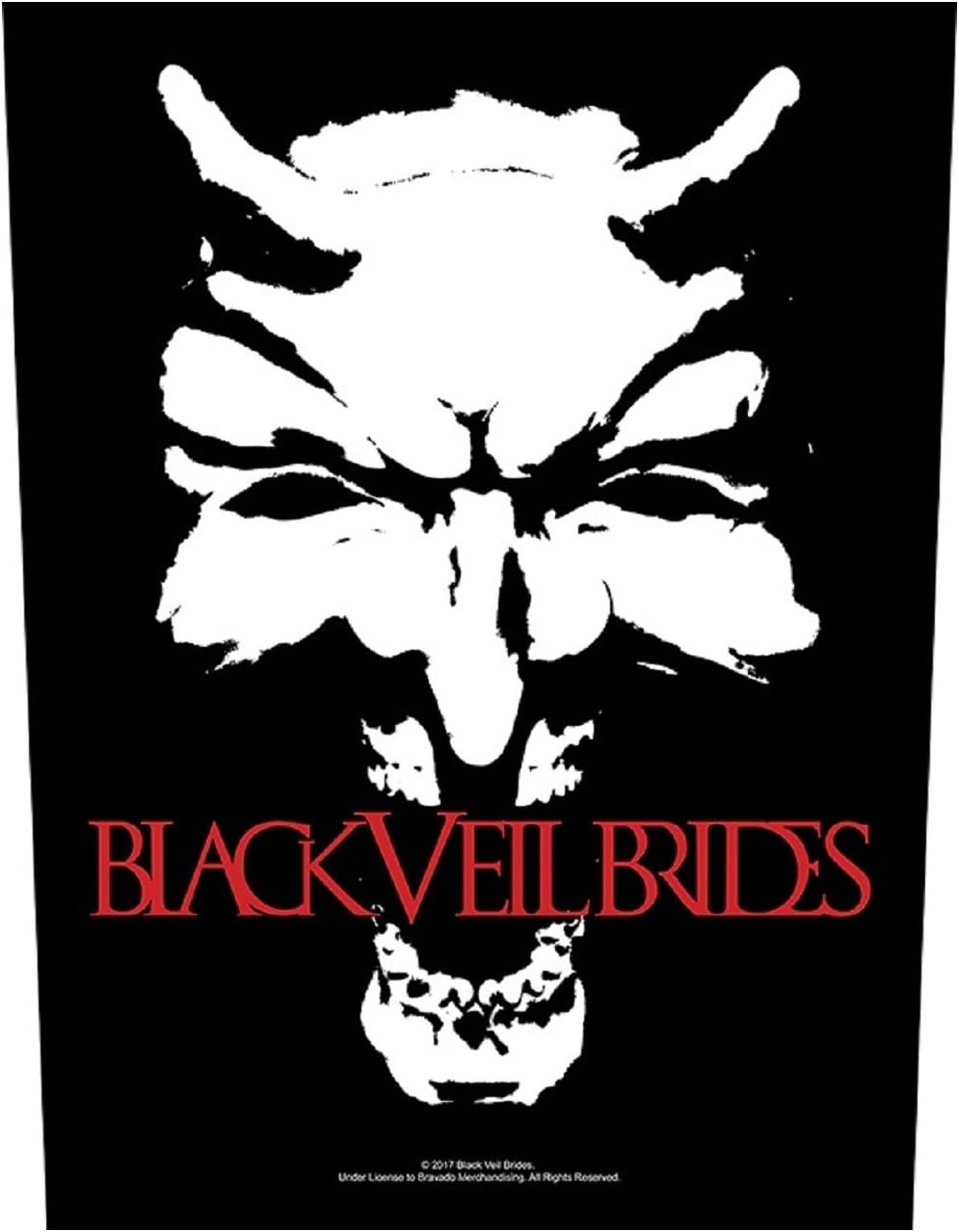 Black Veil Brides face Backpatch