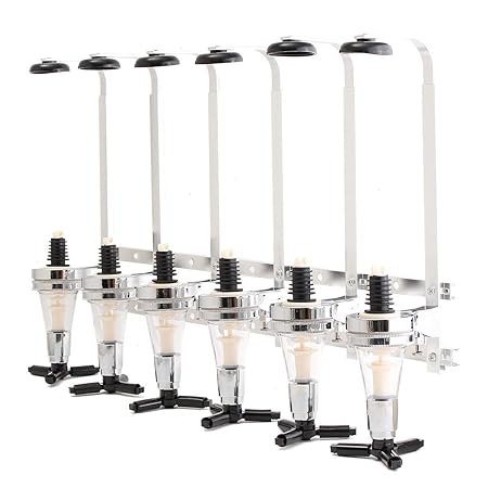 Bloomerang Wall Mounted Liquor Dispenser Stand Bar Bulter Wine Beverage Drinks Optic Spiri