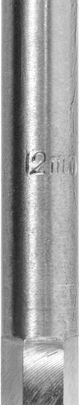 QWORK Wood Auger Drill Bit 12mm x 300mm for Shallow Deep Hole Wood Cutting view 5
